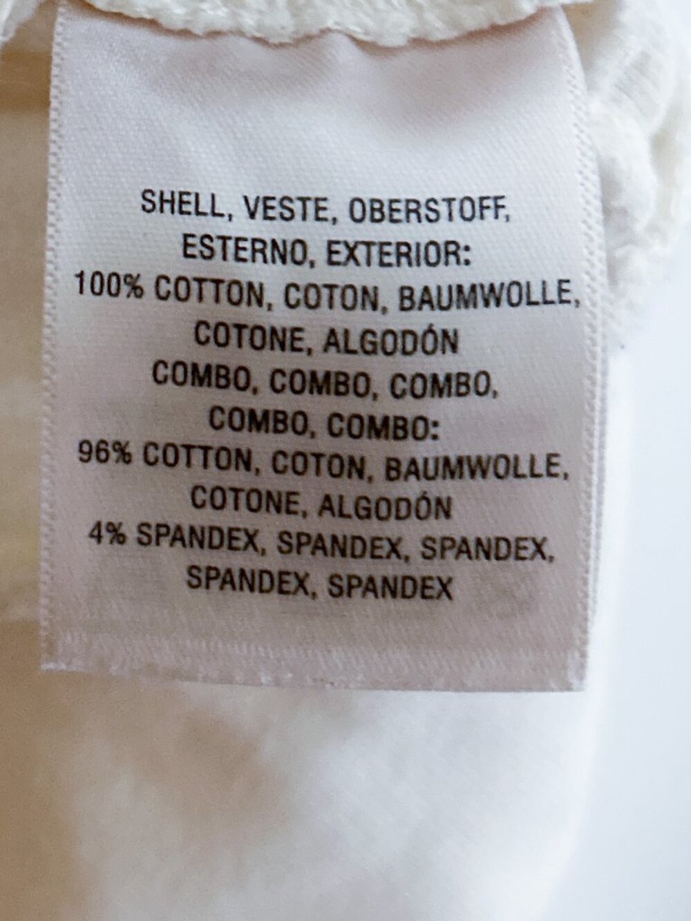 ANTHROPOLOGIE Saturday Sunday Quinn Ivory Textured Zip Jacket SZ XS 100% Cotton - Picture 8 of 8